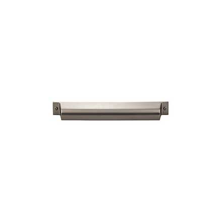 Top Knobs [TK775AG] Die Cast Zinc Cabinet Cup Pull - Channing Series - Ash Gray Finish - 7" C/C - 8 1/2" L