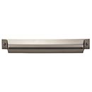 Top Knobs [TK775AG] Die Cast Zinc Cabinet Cup Pull - Channing Series - Ash Gray Finish - 7" C/C - 8 1/2" L