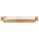 Top Knobs [TK775HB] Die Cast Zinc Cabinet Cup Pull - Channing Series - Honey Bronze Finish - 7&quot; C/C - 8 1/2&quot; L