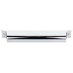 Top Knobs [TK775PC] Die Cast Zinc Cabinet Cup Pull - Channing Series - Polished Chrome Finish - 7&quot; C/C - 8 1/2&quot; L
