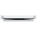 Top Knobs [TK775PC] Die Cast Zinc Cabinet Cup Pull - Channing Series - Polished Chrome Finish - 7" C/C - 8 1/2" L