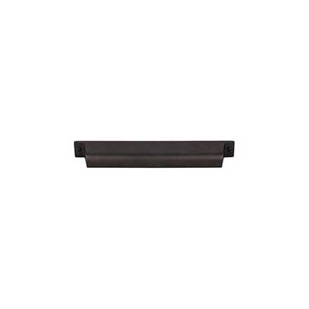 Top Knobs [TK775SAB] Die Cast Zinc Cabinet Cup Pull - Channing Series - Sable Finish - 7&quot; C/C - 8 1/2&quot; L