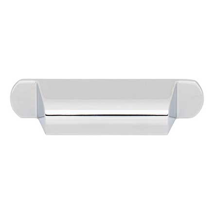 Top Knobs [TK3360PC] Die Cast Zinc Cabinet Cup Pull - Cressing Series - Polished Chrome Finish - 2 3/4" C/C - 4 5/8" L