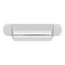 Top Knobs [TK3360PC] Die Cast Zinc Cabinet Cup Pull - Cressing Series - Polished Chrome Finish - 2 3/4" C/C - 4 5/8" L