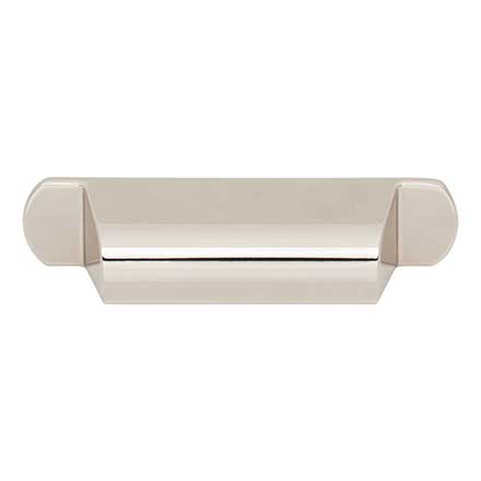 Top Knobs [TK3360PN] Die Cast Zinc Cabinet Cup Pull - Cressing Series - Polished Nickel Finish - 2 3/4" C/C - 4 5/8" L