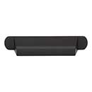 Top Knobs [TK3361BLK] Die Cast Zinc Cabinet Cup Pull - Cressing Series - Flat Black Finish - 3 3/4" C/C - 5 11/16" L