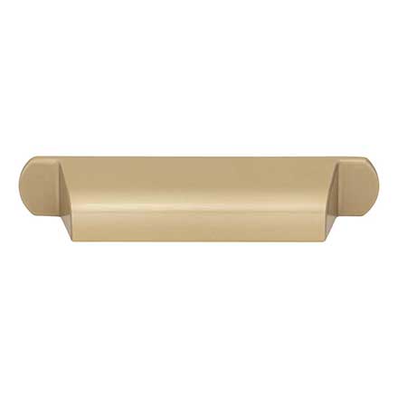 Top Knobs [TK3361HB] Die Cast Zinc Cabinet Cup Pull - Cressing Series - Honey Bronze Finish - 3 3/4" C/C - 5 11/16" L