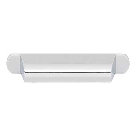 Top Knobs [TK3361PC] Die Cast Zinc Cabinet Cup Pull - Cressing Series - Polished Chrome Finish - 3 3/4" C/C - 5 11/16" L