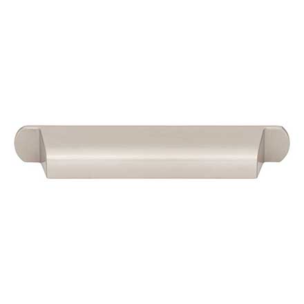 Top Knobs [TK3362BSN] Die Cast Zinc Cabinet Cup Pull - Cressing Series - Brushed Satin Nickel Finish - 5 1/16" C/C - 6 15/16" L