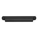 Top Knobs [TK3363BLK] Die Cast Zinc Cabinet Cup Pull - Cressing Series - Flat Black Finish - 6 5/16" C/C - 8 3/16" L
