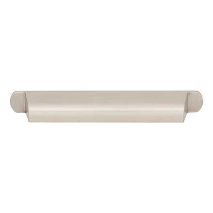 Top Knobs [TK3363BSN] Die Cast Zinc Cabinet Cup Pull - Cressing Series - Brushed Satin Nickel Finish - 6 5/16" C/C - 8 3/16" L