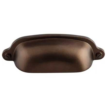 Top Knobs [M1209] Die Cast Zinc Cabinet Cup Pull - Charlotte Series - Oil Rubbed Bronze Finish - 2 9/16" C/C - 3 3/4" L