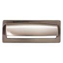 Top Knobs [TK937BSN] Die Cast Zinc Cabinet Cup Pull - Hollin Series - Brushed Satin Nickel Finish - 3 3/4" C/C - 4 7/8" L