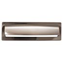 Top Knobs [TK938BSN] Die Cast Zinc Cabinet Cup Pull - Hollin Series - Brushed Satin Nickel Finish - 5 1/16" C/C - 6 1/8" L