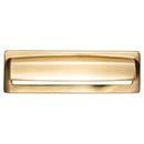 Top Knobs [TK938HB] Die Cast Zinc Cabinet Cup Pull - Hollin Series - Honey Bronze Finish - 5 1/16" C/C - 6 1/8" L