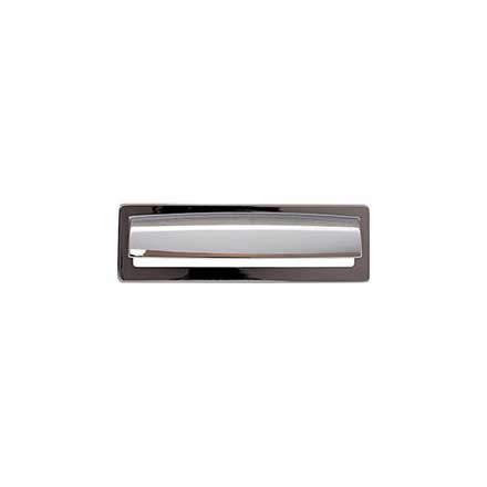 Top Knobs [TK938PC] Die Cast Zinc Cabinet Cup Pull - Hollin Series - Polished Chrome Finish - 5 1/16&quot; C/C - 6 1/8&quot; L