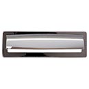 Top Knobs [TK938PC] Die Cast Zinc Cabinet Cup Pull - Hollin Series - Polished Chrome Finish - 5 1/16&quot; C/C - 6 1/8&quot; L