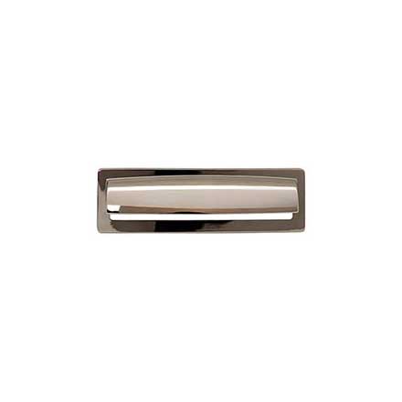 Top Knobs [TK938PN] Die Cast Zinc Cabinet Cup Pull - Hollin Series - Polished Nickel Finish - 5 1/16" C/C - 6 1/8" L