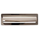Top Knobs [TK938PN] Die Cast Zinc Cabinet Cup Pull - Hollin Series - Polished Nickel Finish - 5 1/16&quot; C/C - 6 1/8&quot; L