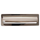 Top Knobs [TK938PN] Die Cast Zinc Cabinet Cup Pull - Hollin Series - Polished Nickel Finish - 5 1/16" C/C - 6 1/8" L