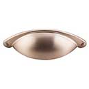 Top Knobs [M1660] Die Cast Zinc Cabinet Cup Pull - Arendal Series - Brushed Bronze Finish - 2 1/2" C/C - 4 3/32" L