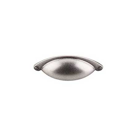 Top Knobs [M409] Die Cast Zinc Cabinet Cup Pull - Arendal Series - Pewter Antique Finish - 2 1/2&quot; C/C - 4 3/32&quot; L