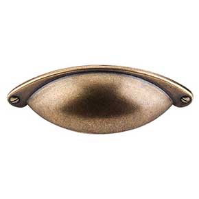 Top Knobs [M495] Die Cast Zinc Cabinet Cup Pull - Arendal Series - German Bronze Finish - 2 1/2" C/C - 4 3/32" L