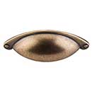 Top Knobs [M495] Die Cast Zinc Cabinet Cup Pull - Arendal Series - German Bronze Finish - 2 1/2&quot; C/C - 4 3/32&quot; L