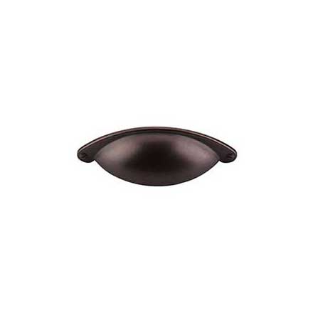 Top Knobs [M745] Die Cast Zinc Cabinet Cup Pull - Arendal Series - Oil Rubbed Bronze Finish - 2 1/2&quot; C/C - 4 3/32&quot; L