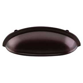 Top Knobs [M744] Die Cast Zinc Cabinet Cup Pull - Somerset Series - Oil Rubbed Bronze Finish - 3" C/C - 4 5/8" L