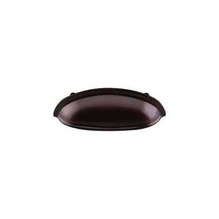 Top Knobs [M744] Die Cast Zinc Cabinet Cup Pull - Somerset Series - Oil Rubbed Bronze Finish - 3&quot; C/C - 4 5/8&quot; L