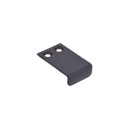Top Knobs [TK101ORB2] Steel Cabinet Edge Pull - Tab Series - Oil Rubbed Bronze Finish - 7/16" C/C - 1" L