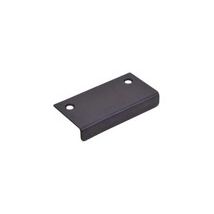 Top Knobs [TK103ORB2] Steel Cabinet Edge Pull - Tab Series - Oil Rubbed Bronze Finish - 2 1/4" C/C - 3" L