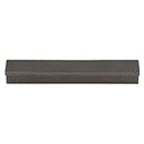 Top Knobs [TK1041AG] Die Cast Zinc Cabinet Tab Pull - Minetta Series - Ash Gray Finish - 3 3/4&quot; C/C - 4 11/16&quot; L