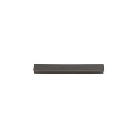 Top Knobs [TK1042AG] Die Cast Zinc Cabinet Tab Pull - Minetta Series - Ash Gray Finish - 5 1/16&quot; C/C - 5 15/16&quot; L