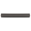 Top Knobs [TK1042AG] Die Cast Zinc Cabinet Tab Pull - Minetta Series - Ash Gray Finish - 5 1/16" C/C - 5 15/16" L