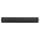 Top Knobs [TK1042BLK] Die Cast Zinc Cabinet Tab Pull - Minetta Series - Flat Black Finish - 5 1/16&quot; C/C - 5 15/16&quot; L