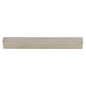 Top Knobs [TK1042BSN] Die Cast Zinc Cabinet Tab Pull - Minetta Series - Brushed Satin Nickel Finish - 5 1/16" C/C - 5 15/16" L