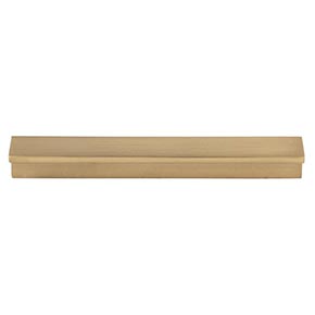 Top Knobs [TK1042HB] Die Cast Zinc Cabinet Tab Pull - Minetta Series - Honey Bronze Finish - 5 1/16" C/C - 5 15/16" L