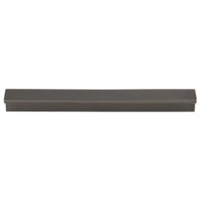 Top Knobs [TK1043AG] Die Cast Zinc Cabinet Tab Pull - Minetta Series - Ash Gray Finish - 6 5/16" C/C - 7 3/16" L