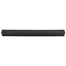 Top Knobs [TK1044BLK] Die Cast Zinc Cabinet Tab Pull - Minetta Series - Flat Black Finish - 7 9/16" C/C - 8 7/16" L
