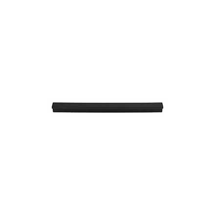 Top Knobs [TK1045BLK] Die Cast Zinc Cabinet Tab Pull - Minetta Series - Flat Black Finish - 8 13/16" C/C - 9 11/16" L