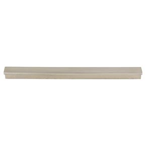 Top Knobs [TK1045BSN] Die Cast Zinc Cabinet Tab Pull - Minetta Series - Brushed Satin Nickel Finish - 8 13/16" C/C - 9 11/16" L