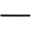 Top Knobs [TK1046BLK] Die Cast Zinc Cabinet Tab Pull - Minetta Series - Flat Black Finish - 12&quot; C/C - 12 7/8&quot; L