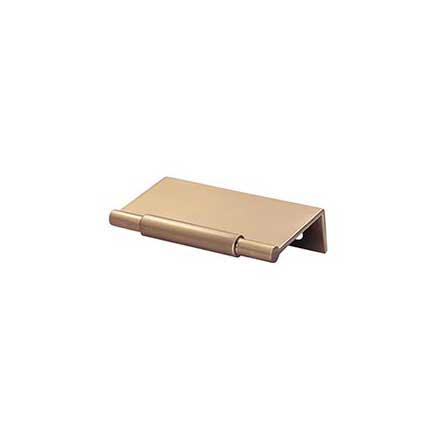 Top Knobs [TK970HB] Die Cast Zinc Cabinet Edge Pull - Crestview Series - Honey Bronze Finish - 2" C/C - 3" L