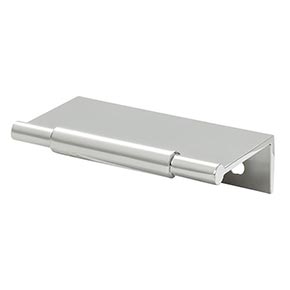 Top Knobs [TK970PC] Die Cast Zinc Cabinet Edge Pull - Crestview Series - Polished Chrome Finish - 2" C/C - 3" L