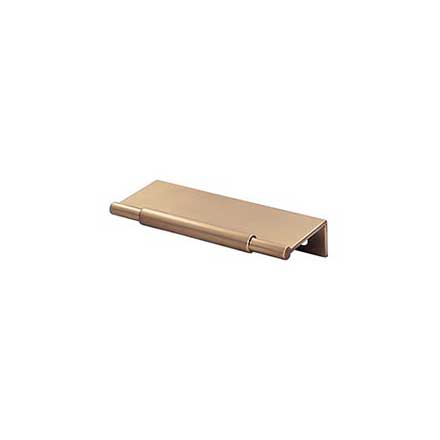 Top Knobs [TK971HB] Die Cast Zinc Cabinet Edge Pull - Crestview Series - Honey Bronze Finish - 3" C/C - 4" L
