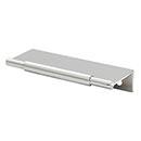 Top Knobs [TK971PC] Die Cast Zinc Cabinet Edge Pull - Crestview Series - Polished Chrome Finish - 3" C/C - 4" L