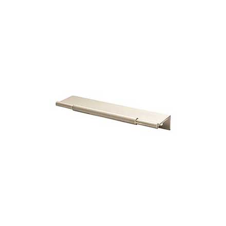 Top Knobs [TK972BSN] Die Cast Zinc Cabinet Edge Pull - Crestview Series - Brushed Satin Nickel Finish - 5&quot; C/C - 6&quot; L