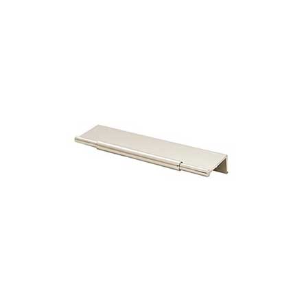 Top Knobs [TK972PN] Die Cast Zinc Cabinet Edge Pull - Crestview Series - Polished Nickel Finish - 5&quot; C/C - 6&quot; L